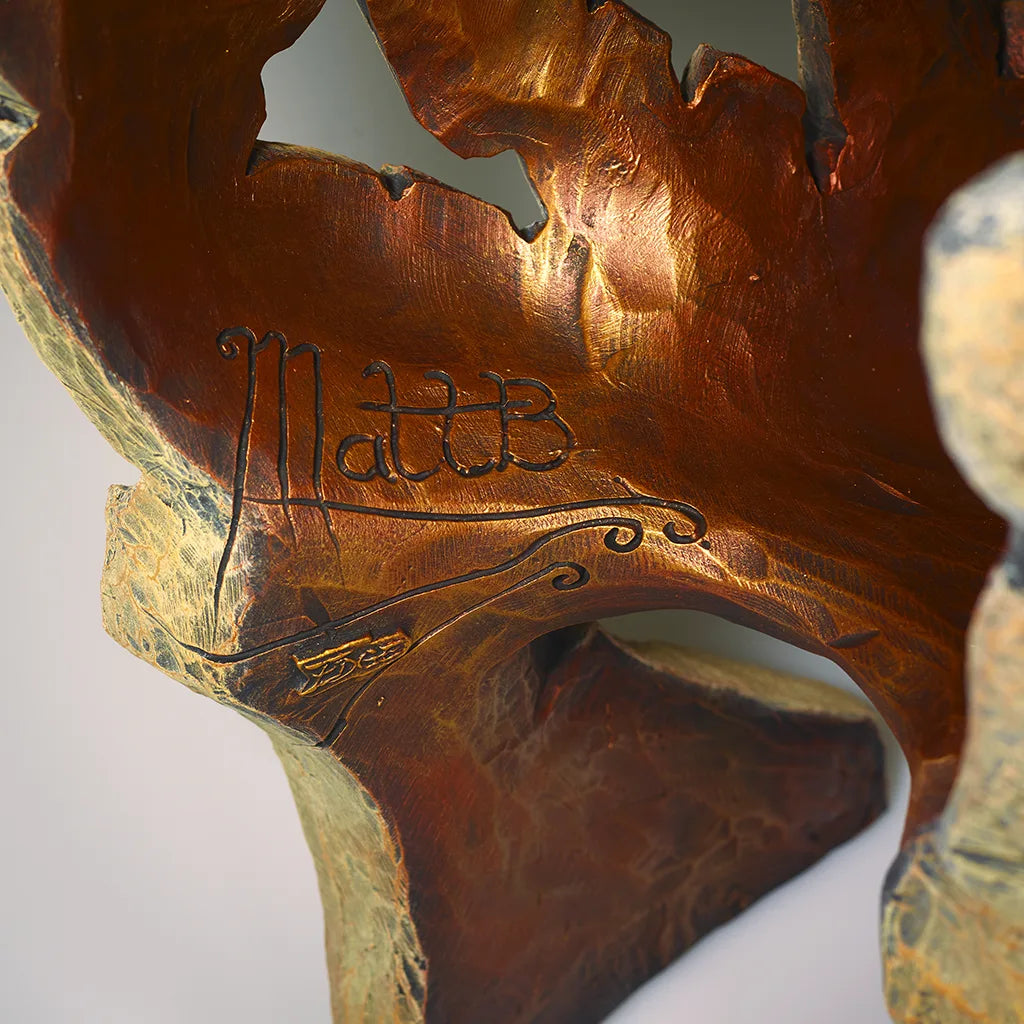 Edge Sculpture Yuna The Lioness by Matt Buckley