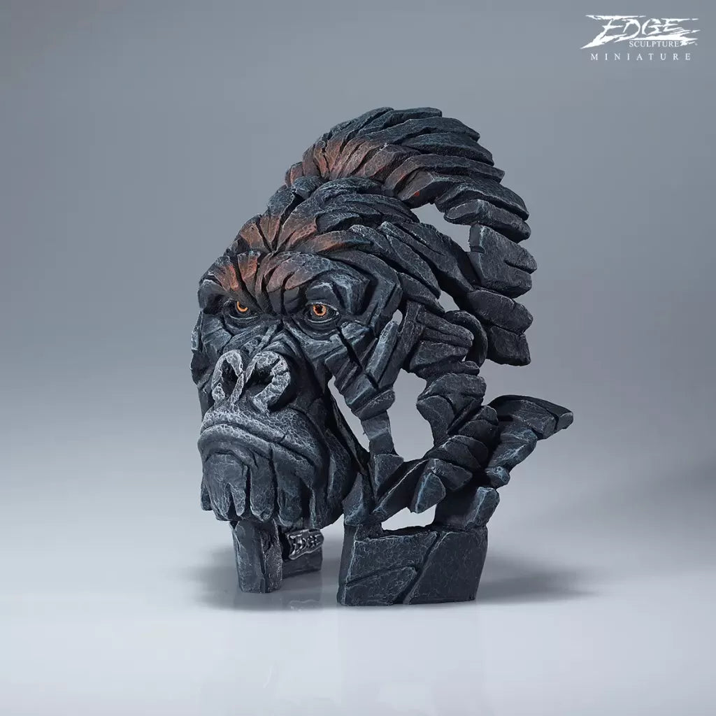 Edge Sculpture Miniature Gorilla by Matt Buckley