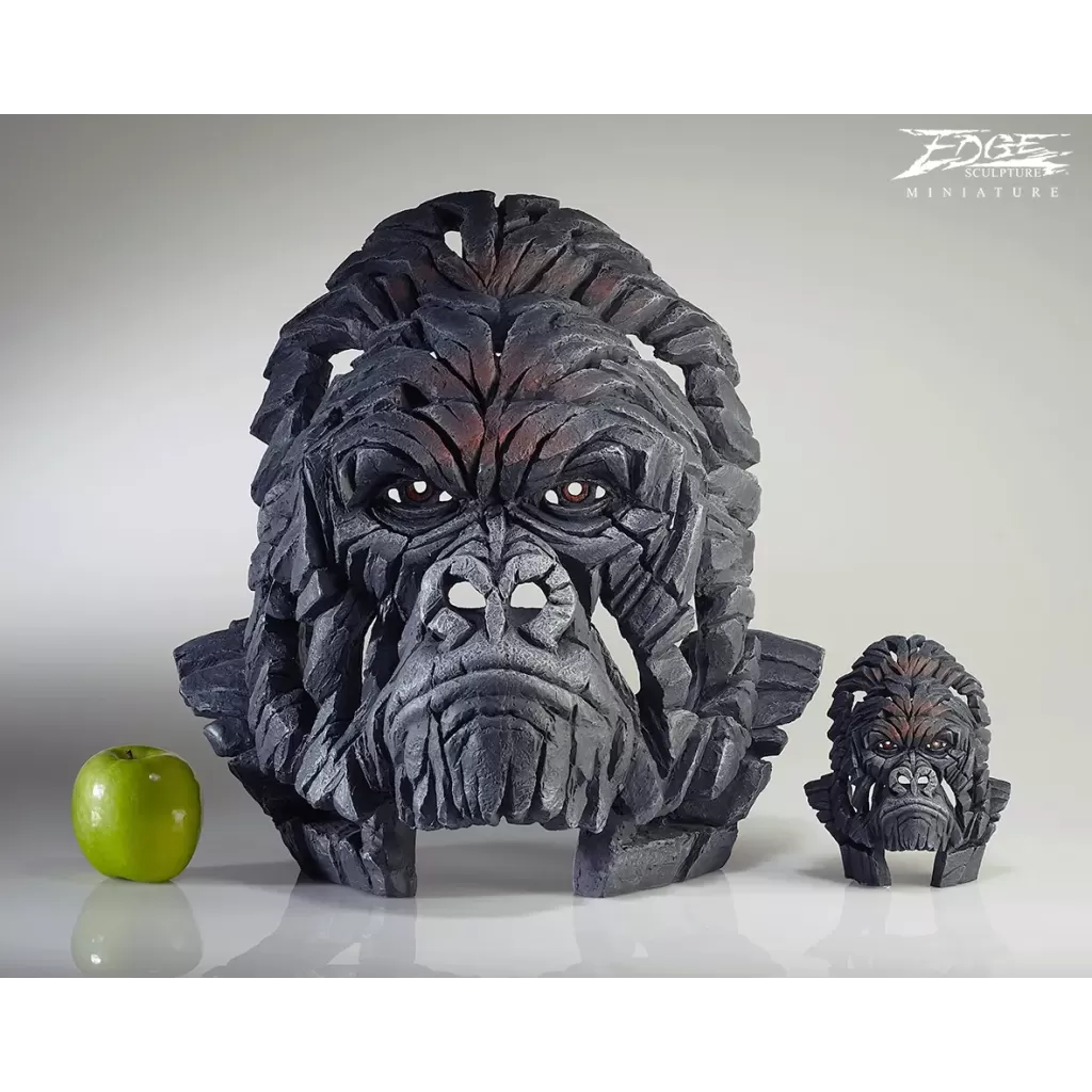 Edge Sculpture Miniature Gorilla by Matt Buckley