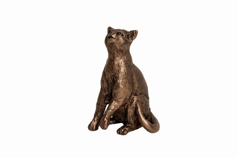 Cilla Cat Bronze Figurine by Thomas Meadows for Frith MINIMA