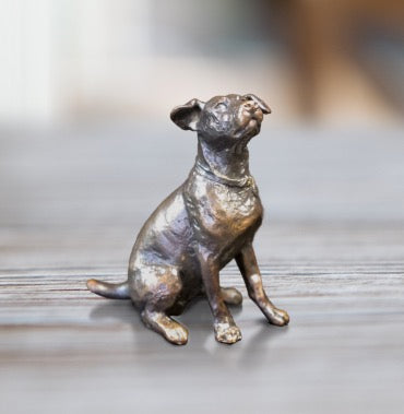 Jack Russell Bronze Dog Figurine by Michael Simpson (Limited Edition)