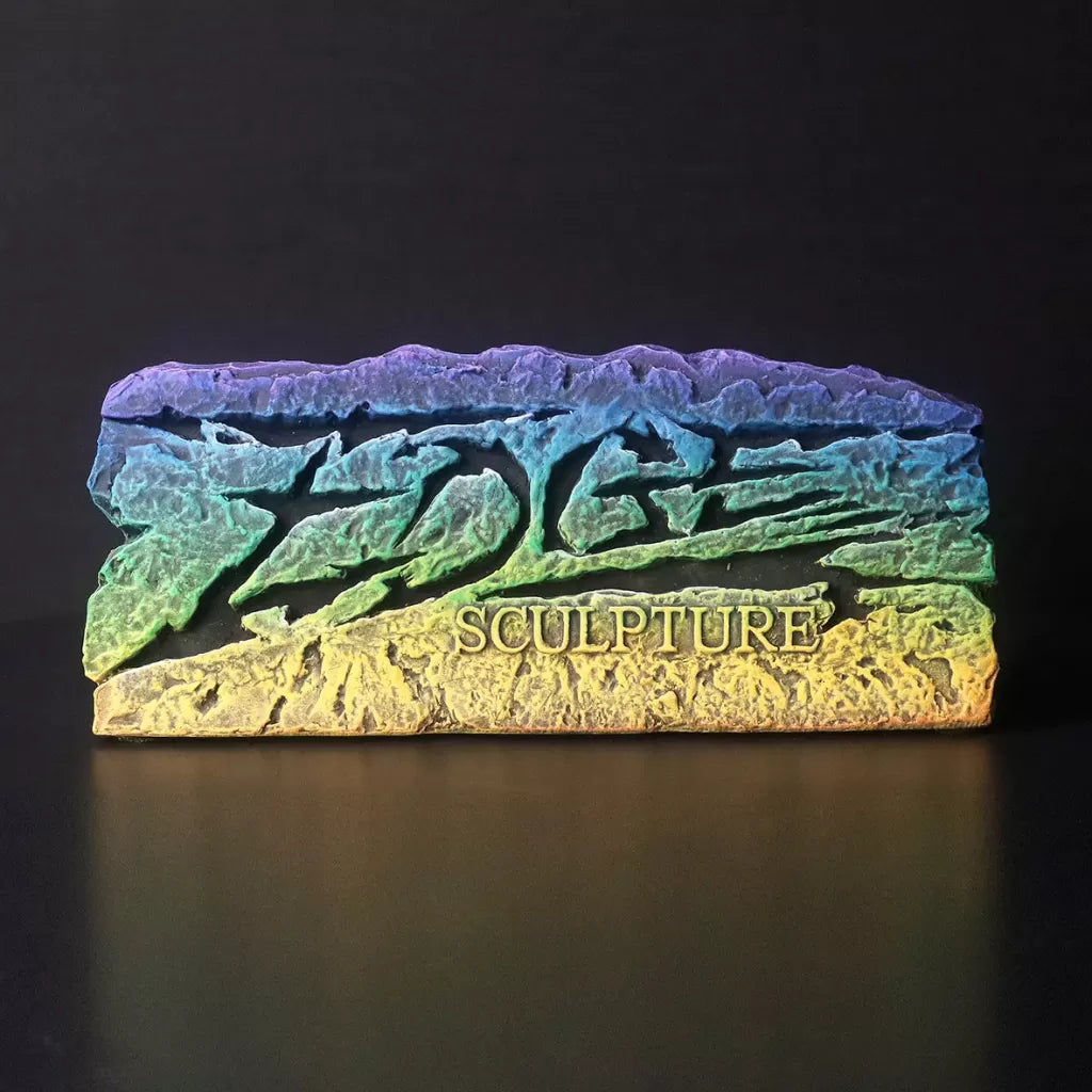 Edge Sculpture Sign 'Pride' Plaque
