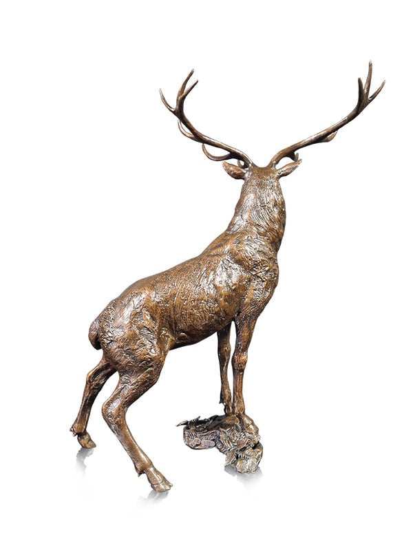 Prince of the Glen Bronze Stag Figurine by Dean Kendrick