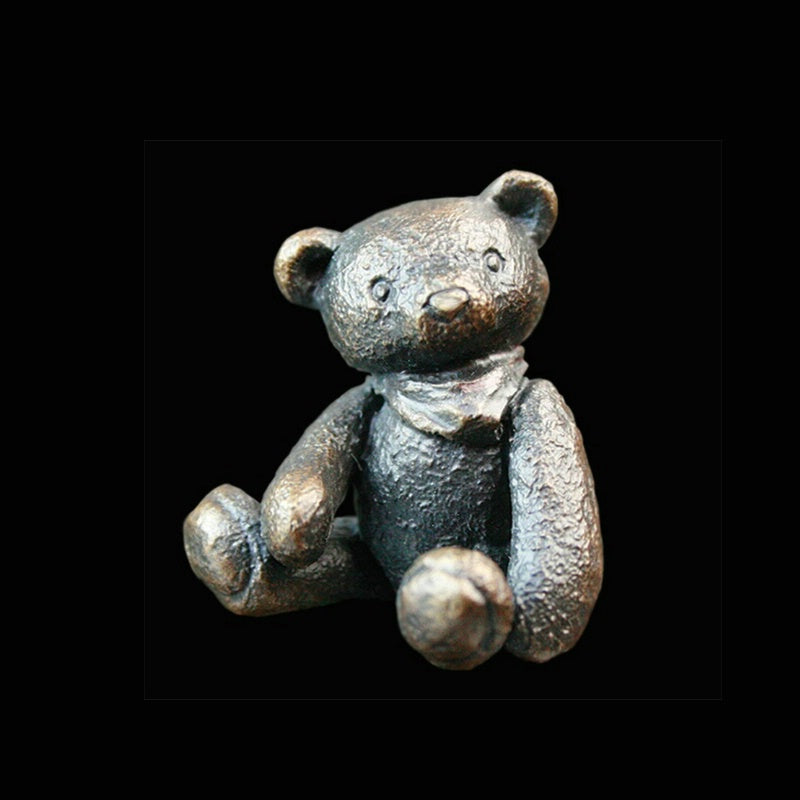 Baby Henry Bronze Teddy Bear Figurine by Michael Simpson (Richard Cooper Bronze)