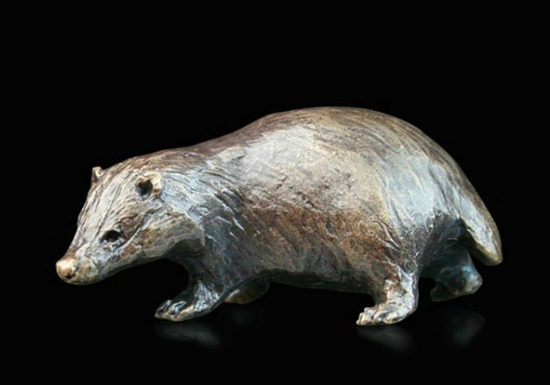 Butler & Peach Miniatures - Bronze Badger