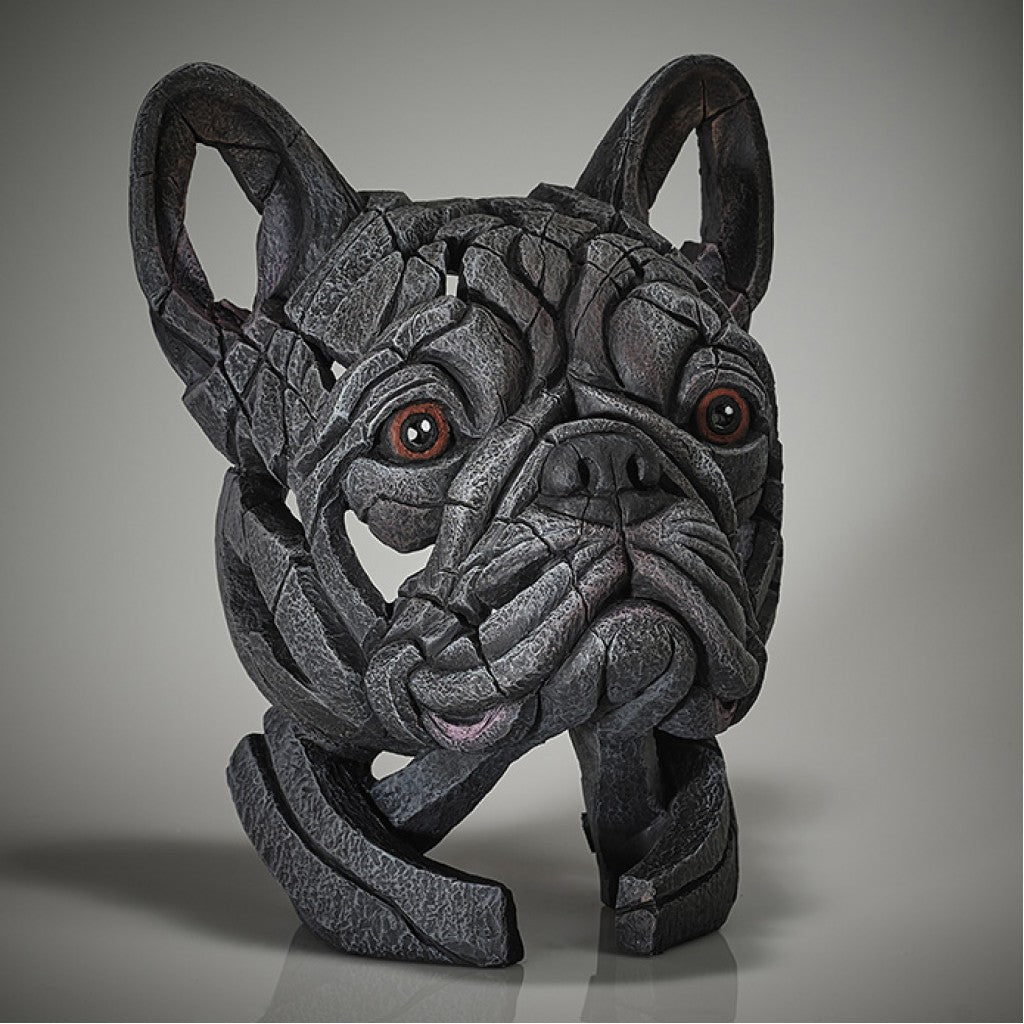 Edge Sculpture French Bulldog Blue by Matt Buckley