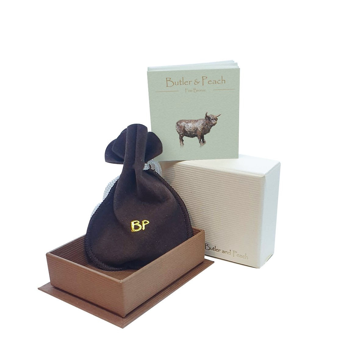 Butler & Peach Miniatures - Bronze Mouse on Toadstool