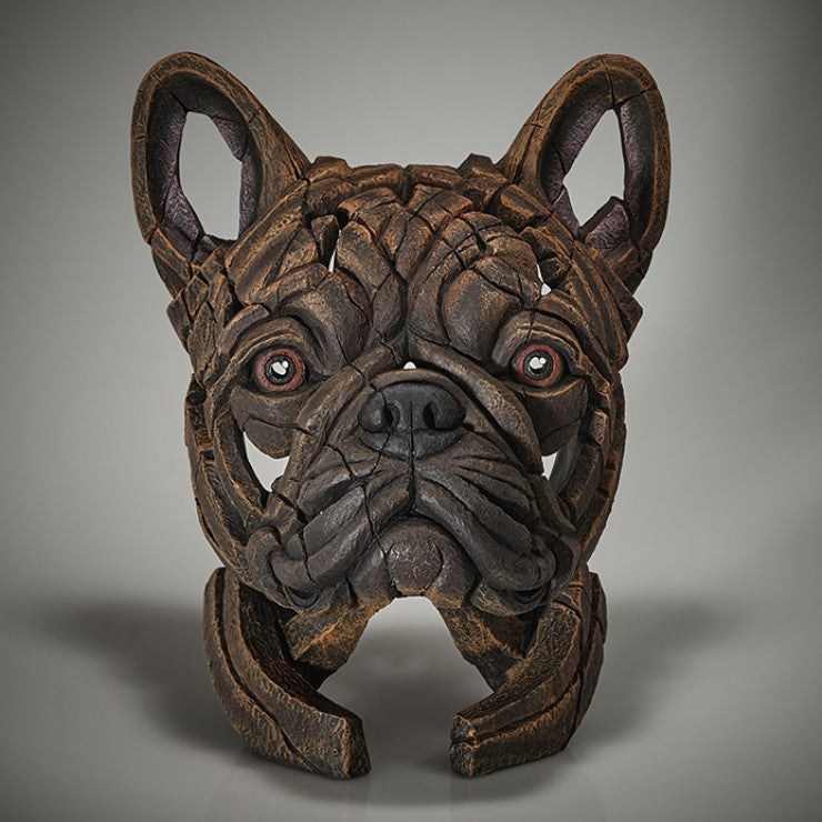 Edge Sculpture French Bulldog Brindle by Matt Buckley