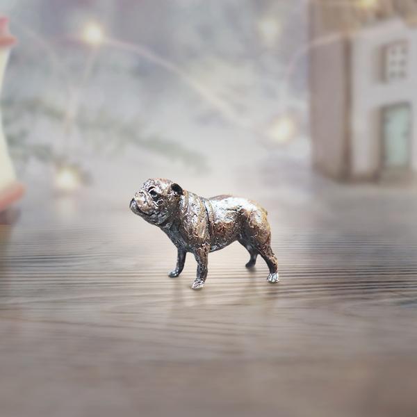 Butler & Peach Miniatures - Bronze English Bulldog