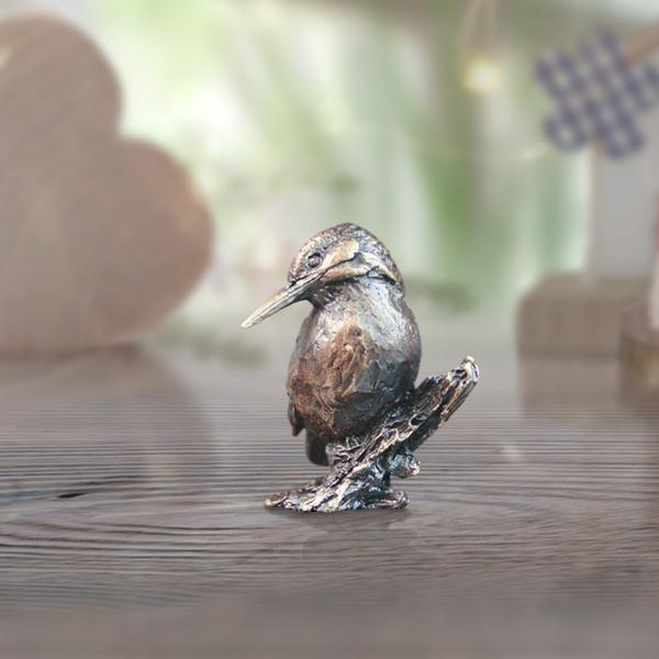 Butler & Peach Miniatures - Bronze Kingfisher 2