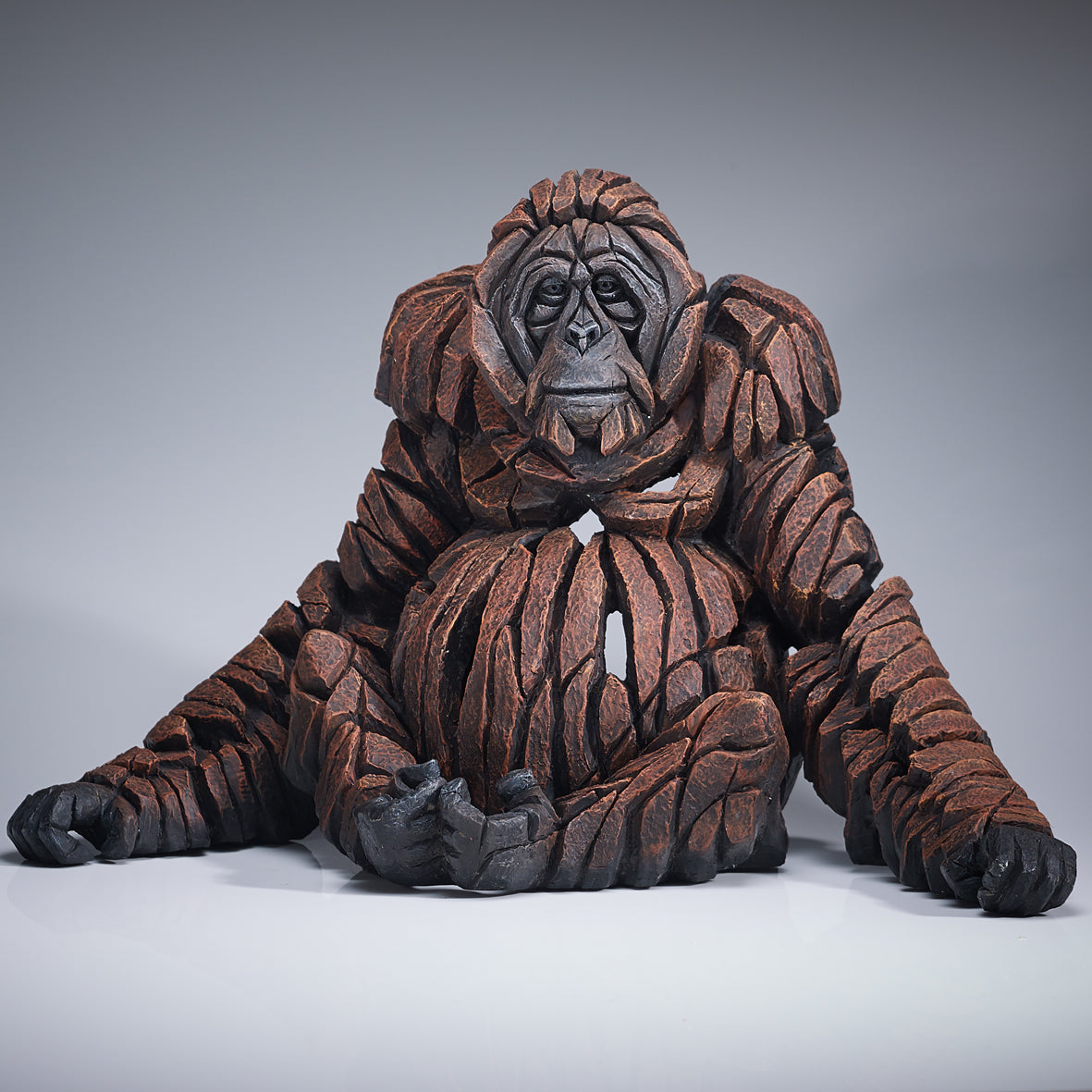 Edge Sculpture Orangutan by Matt Buckley