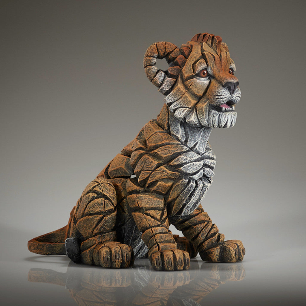 Edge Sculpture Lion Cub by Matt Buckley