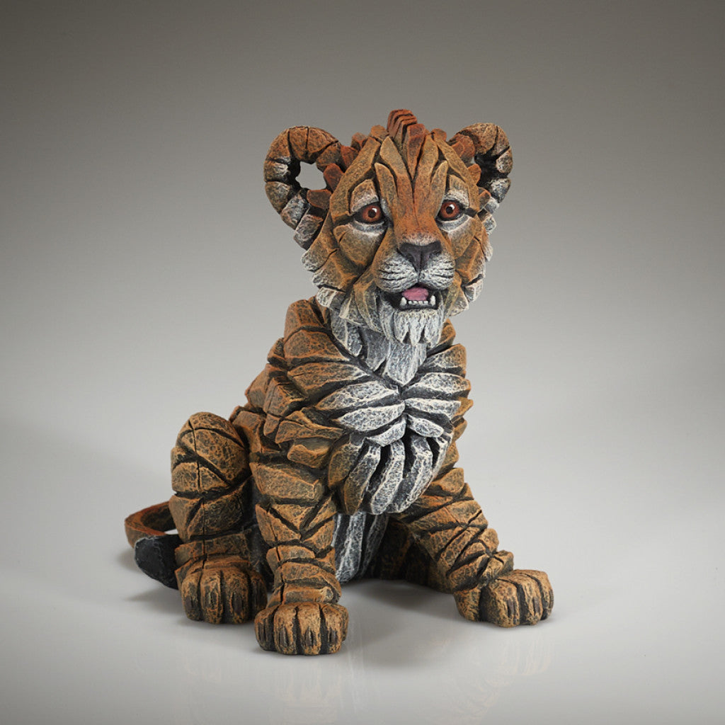 Edge Sculpture Lion Cub by Matt Buckley