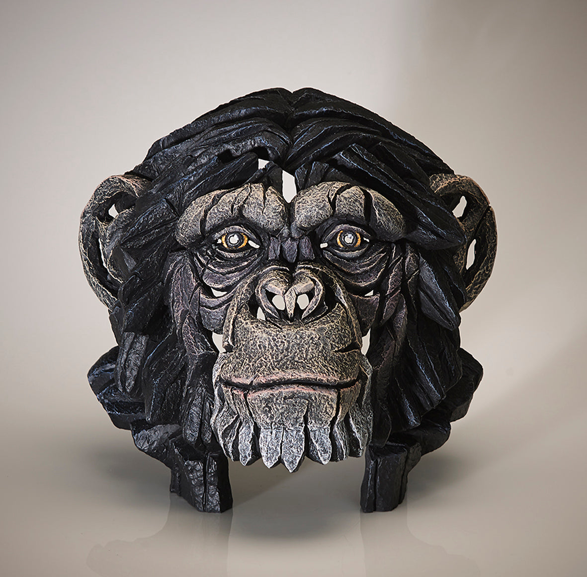 Edge Sculpture Chimpanzee Bust