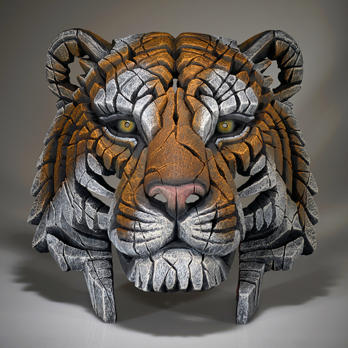 Edge Sculpture Tiger Bust by Matt Buckley