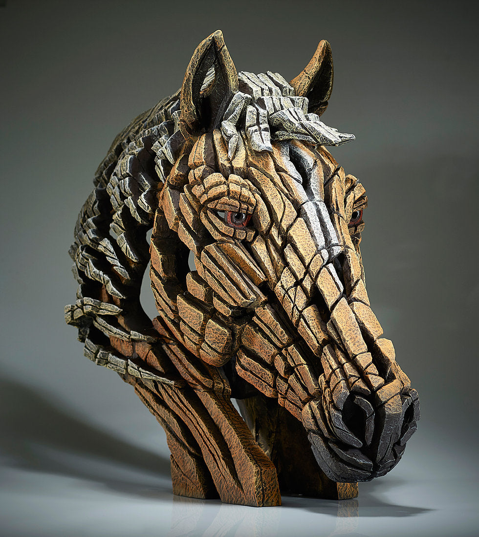 Edge Sculpture Palomino Horse
