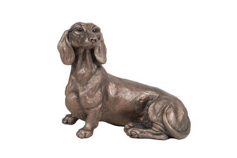 Rififi Dachshund Bronze Dog Figurine by Harriet Dunn (Frith Sculpture)
