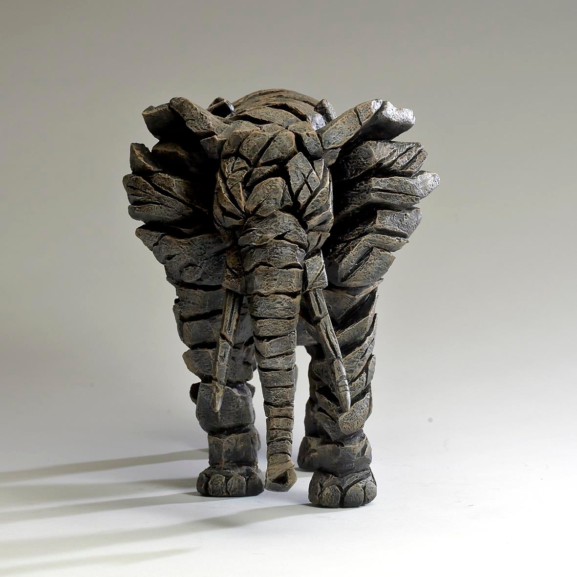 Edge Sculpture Elephant - Mocha by Matt Buckley