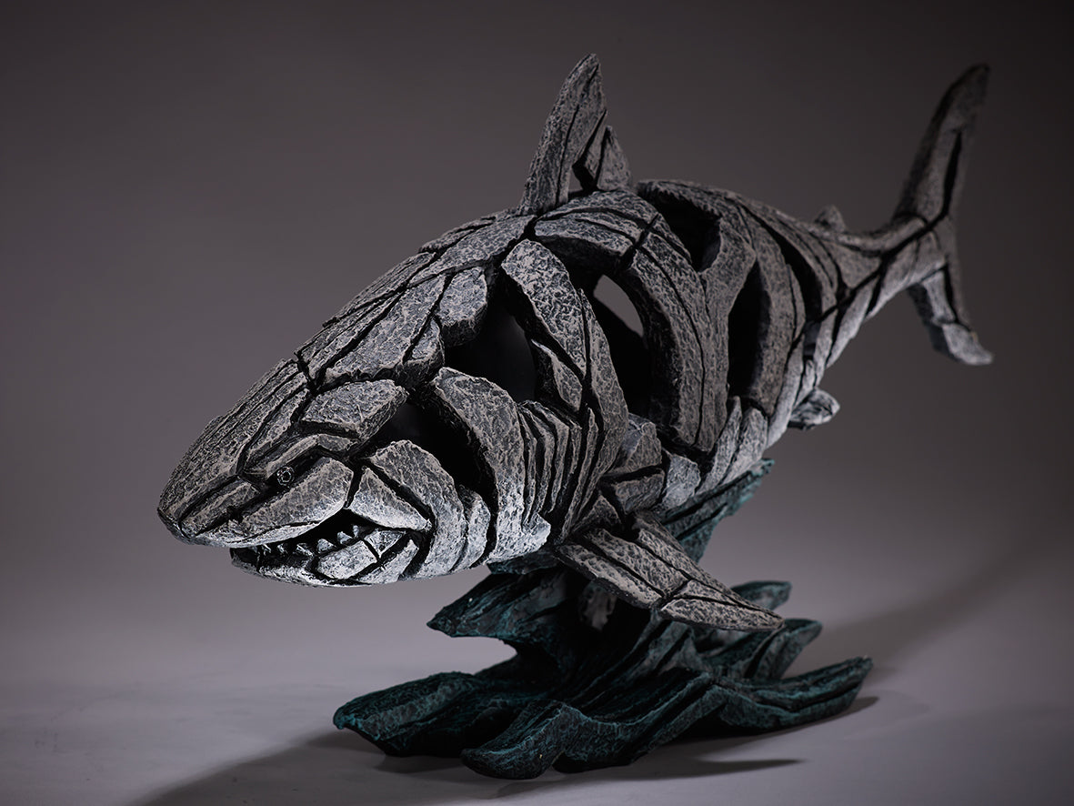 Edge Sculpture Shark by Matt Buckley