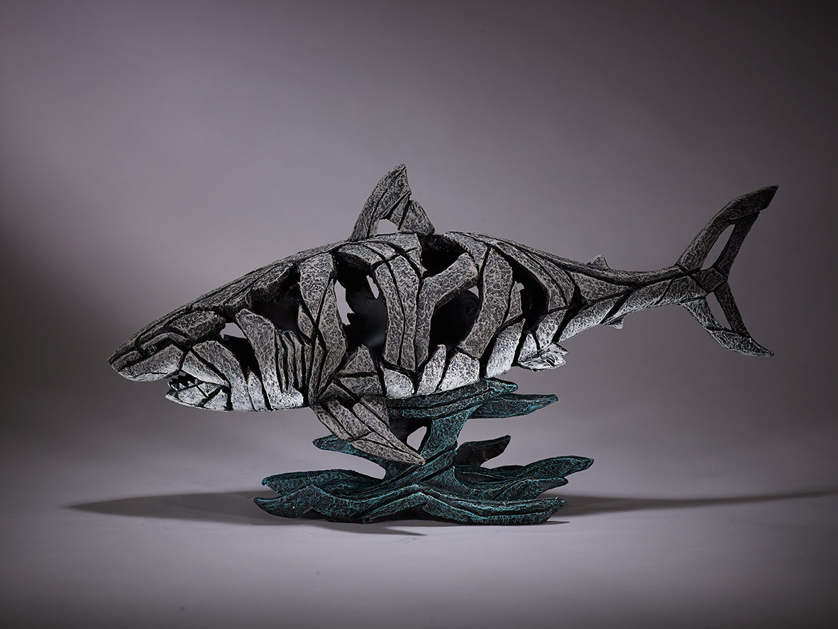 Edge Sculpture Shark by Matt Buckley