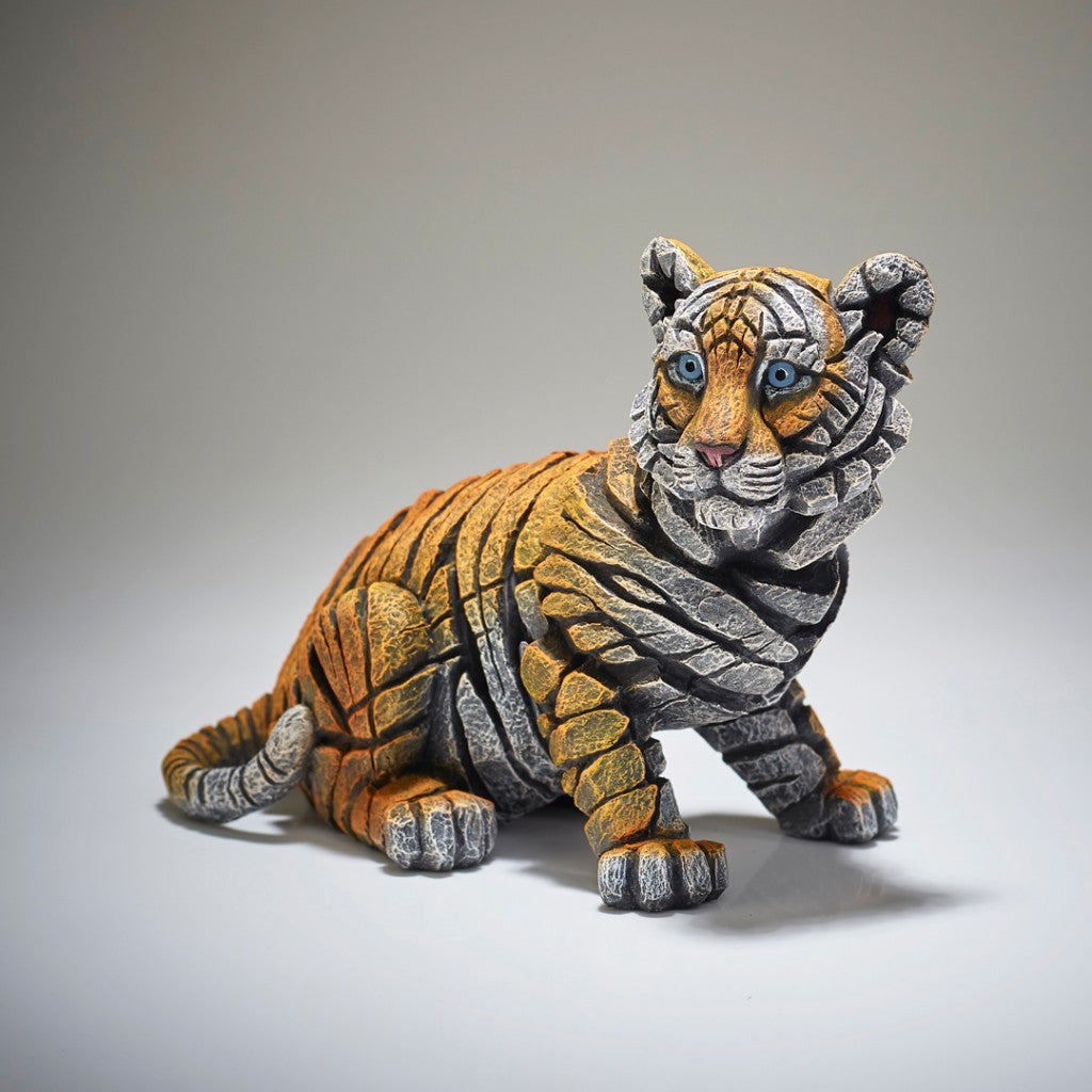 Edge Sculpture Tiger Cub by Matt Buckley