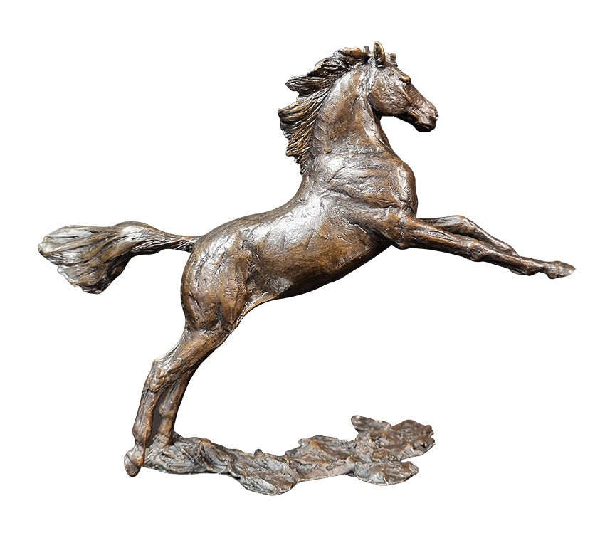 Richard Cooper Solid Bronze Horse Figurines