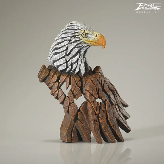 Edge Sculpture Miniature Bald Eagle by Matt Buckley