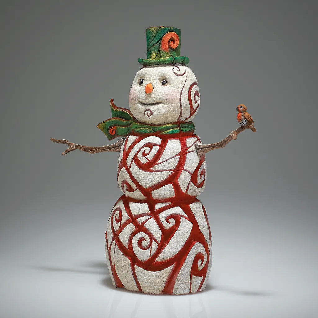 **EDITION SOLD OUT** Snowman Illumination in Red - Limited Edition 150 by Matt Buckley