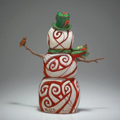 **EDITION SOLD OUT** Snowman Illumination in Red - Limited Edition 150 by Matt Buckley
