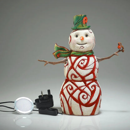 **EDITION SOLD OUT** Snowman Illumination in Red - Limited Edition 150 by Matt Buckley
