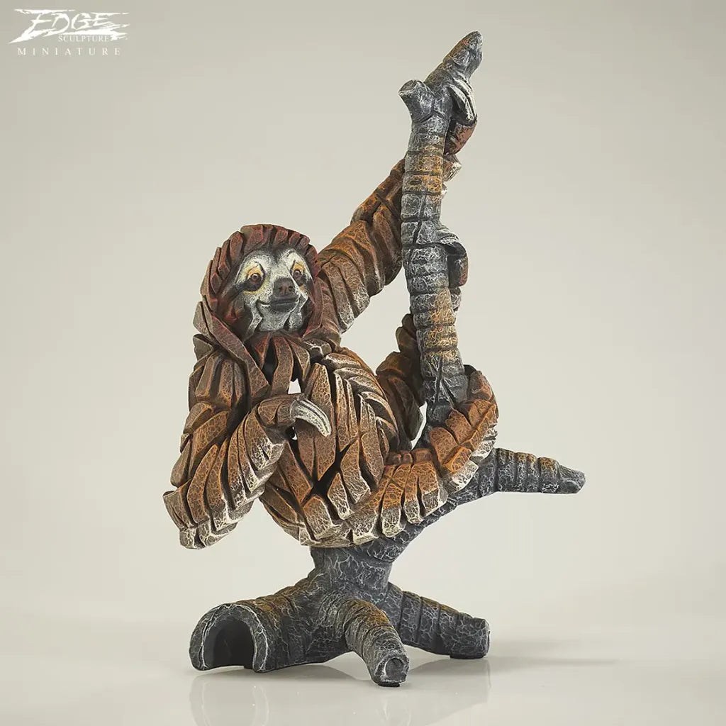 Edge Sculpture Miniature Sloth by Matt Buckley