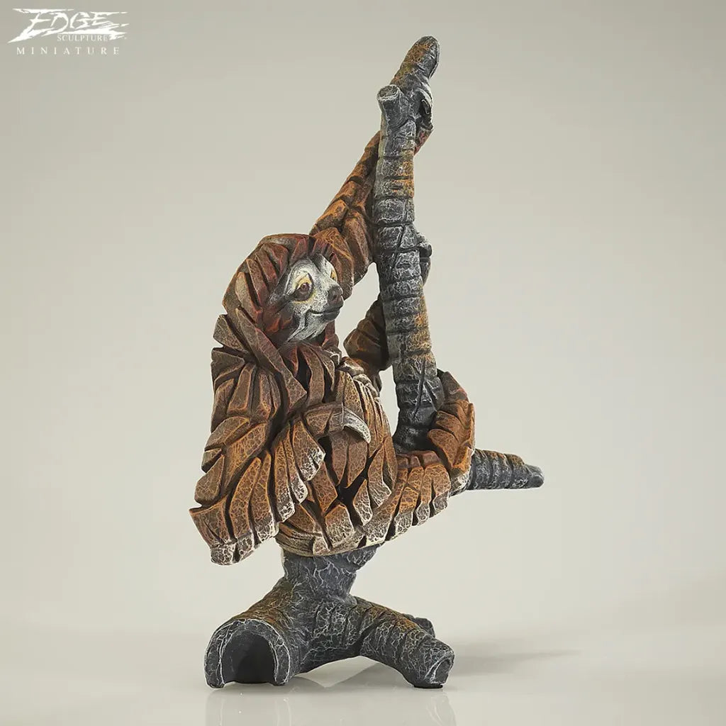 Edge Sculpture Miniature Sloth by Matt Buckley