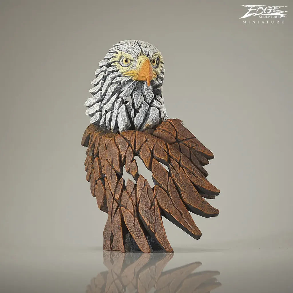 Edge Sculpture Miniature Bald Eagle by Matt Buckley