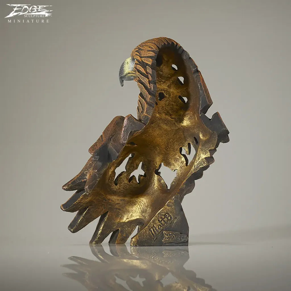 Edge Sculpture Miniature Golden Eagle by Matt Buckley
