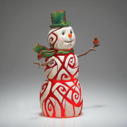 **EDITION SOLD OUT** Snowman Illumination in Red - Limited Edition 150 by Matt Buckley