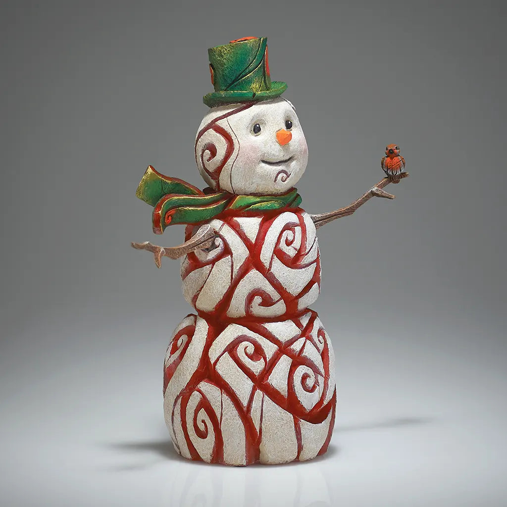 **EDITION SOLD OUT** Snowman Illumination in Red - Limited Edition 150 by Matt Buckley