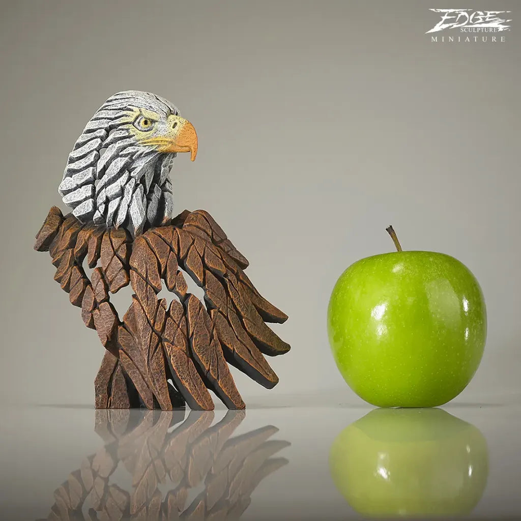 Edge Sculpture Miniature Bald Eagle by Matt Buckley