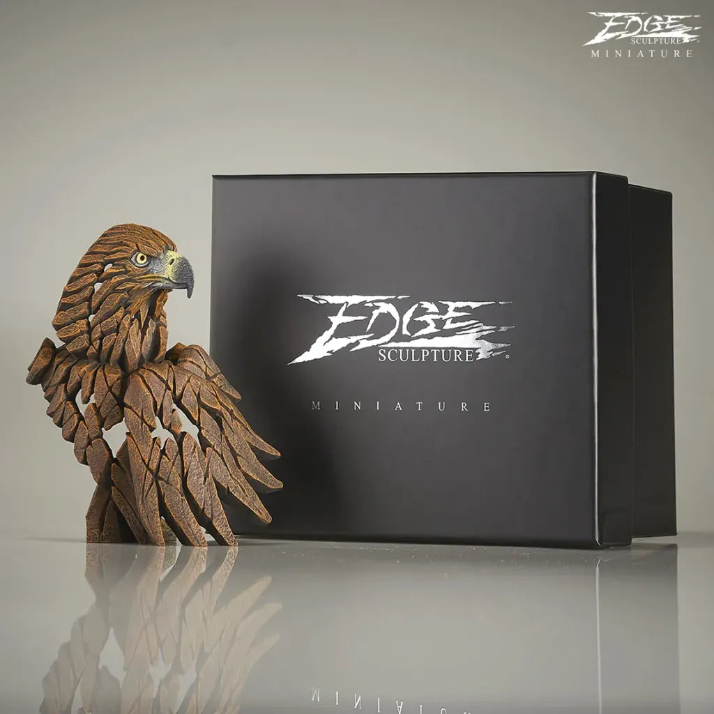 Edge Sculpture Miniature Golden Eagle by Matt Buckley