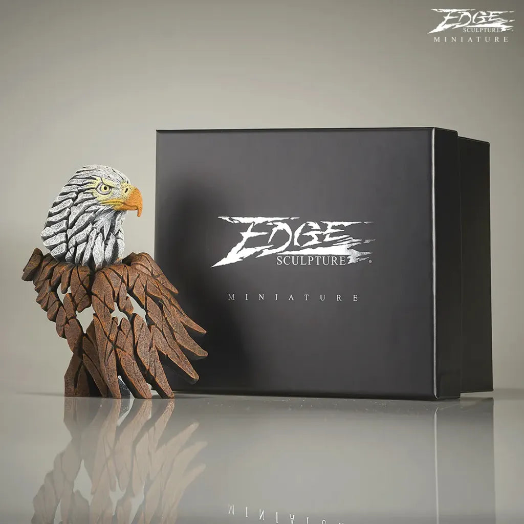 Edge Sculpture Miniature Bald Eagle by Matt Buckley