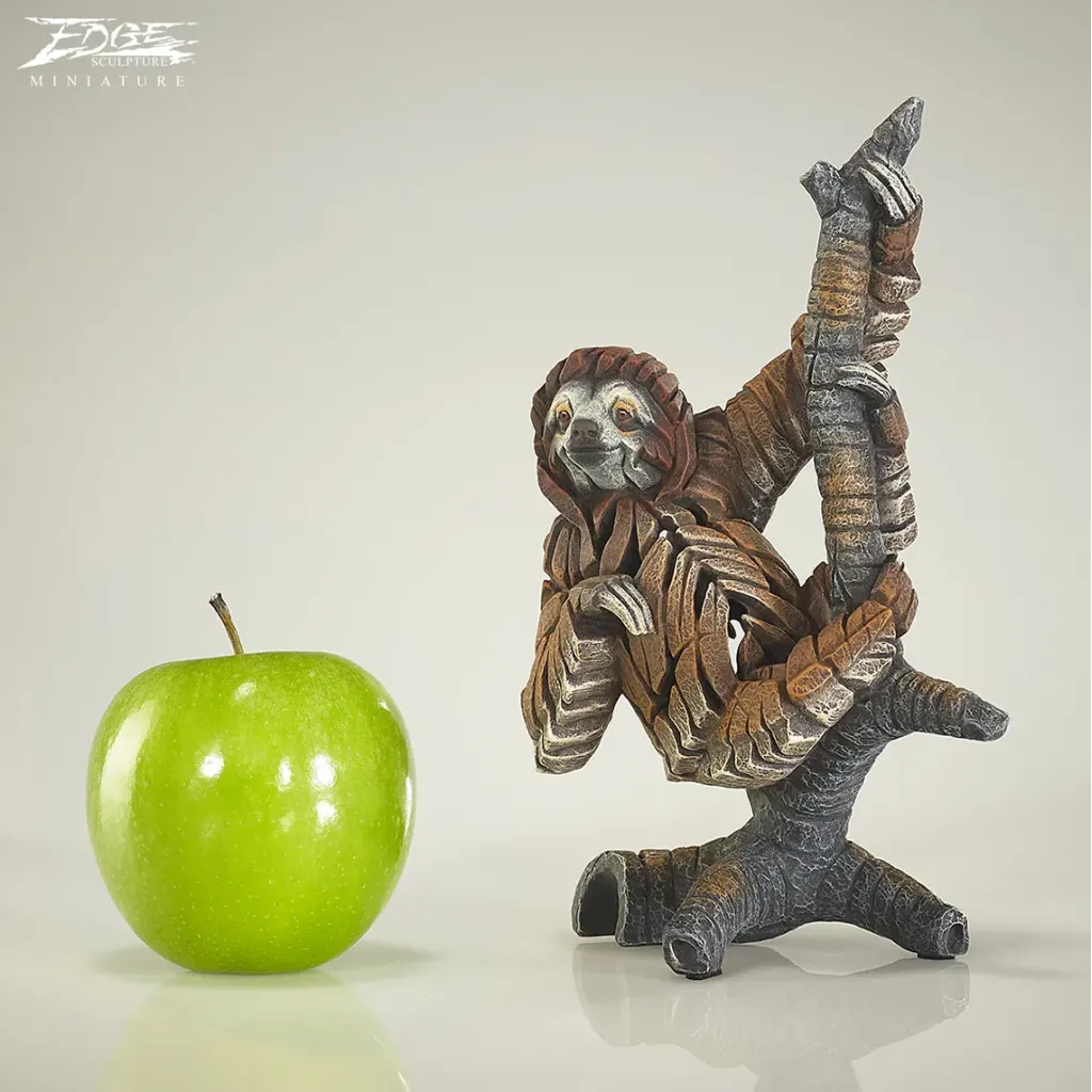 Edge Sculpture Miniature Sloth by Matt Buckley