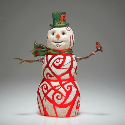 **EDITION SOLD OUT** Snowman Illumination in Red - Limited Edition 150 by Matt Buckley
