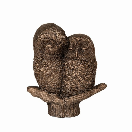 Hootie & Screech Bronze Owls (Frith Sculpture)