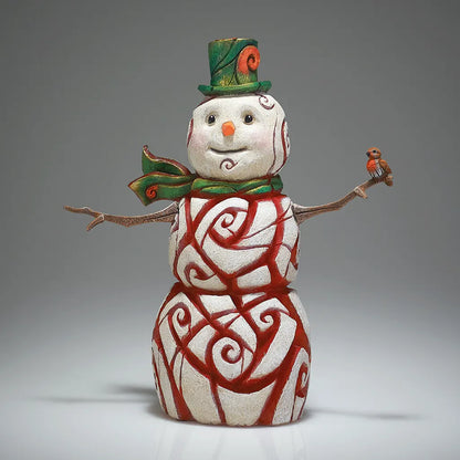**EDITION SOLD OUT** Snowman Illumination in Red - Limited Edition 150 by Matt Buckley