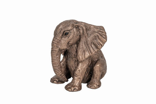 Jumbo Baby Elephant Bronze Figurine by Harriet Dunn (Frith Sculpture)