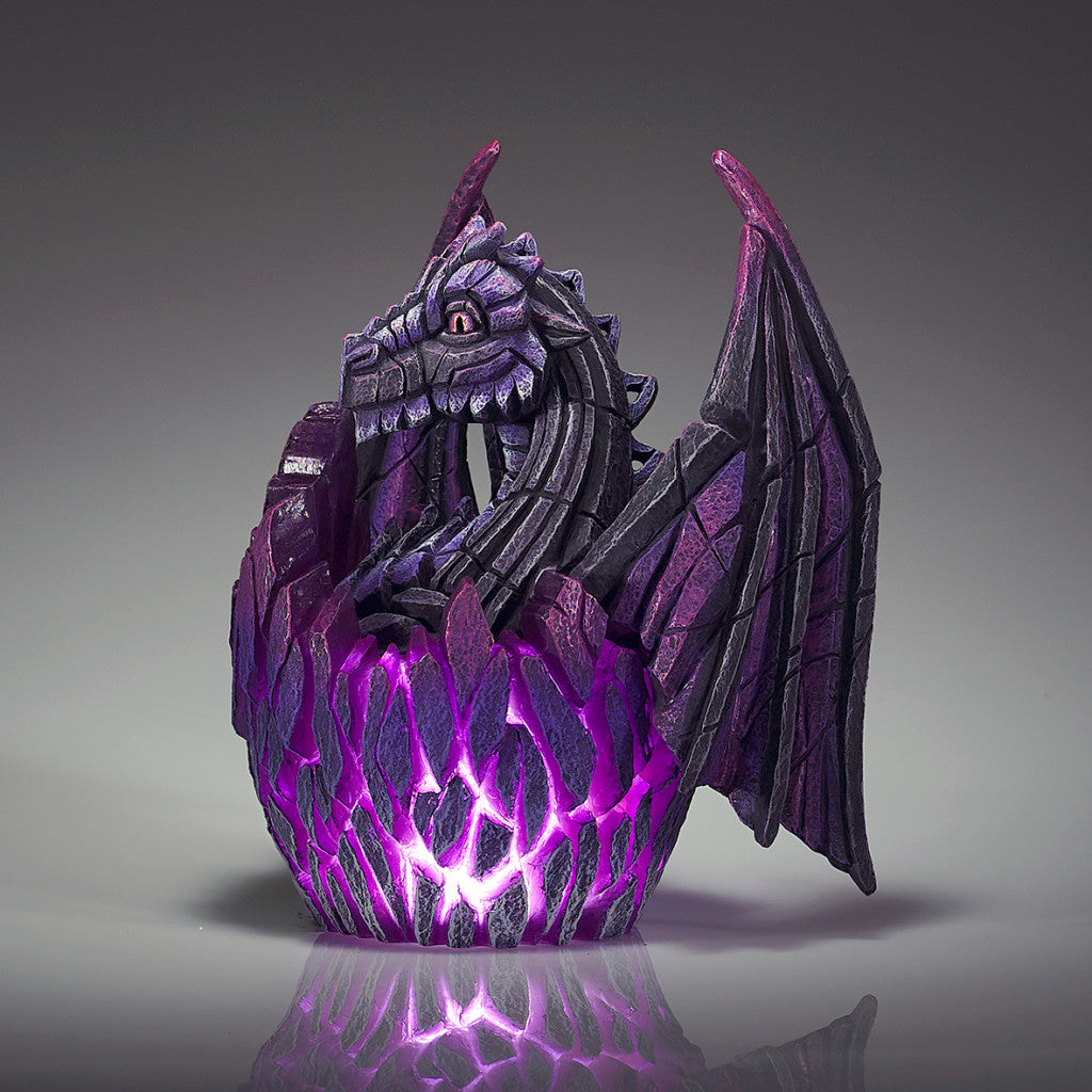 Edge Sculpture Dragon Egg Black Illumination by Matt Buckley