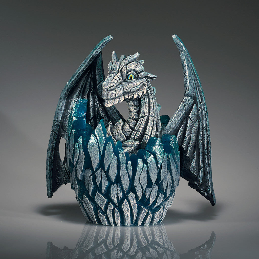 Edge Sculpture Dragon Egg White Illumination by Matt Buckley