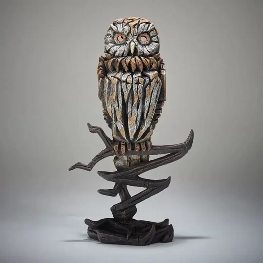 Edge Sculpture Owl - Tawny by Matt Buckley