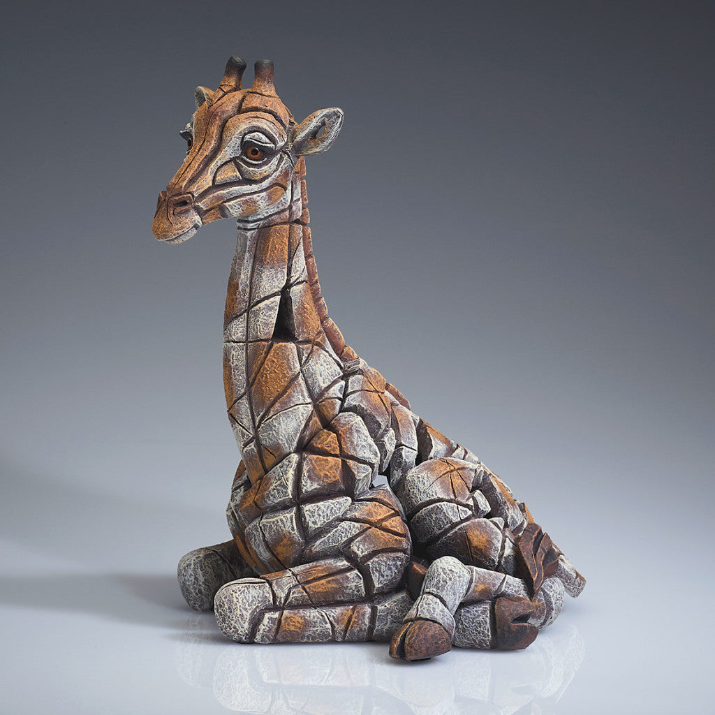 Edge Sculpture Giraffe Calf by Matt Buckley