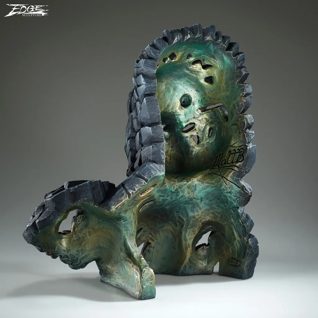 Edge Sculpture New Mountain Gorilla Bust by Matt Buckley