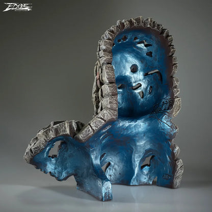 Edge Sculpture New Mountain Gorilla Bust (White) by Matt Buckley